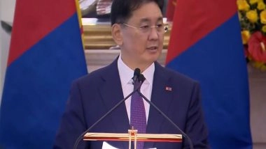 World News | Mongolian President Praises India's Contribution to Global Energy Transition, Expresses Interest in Joining International Solar Alliance