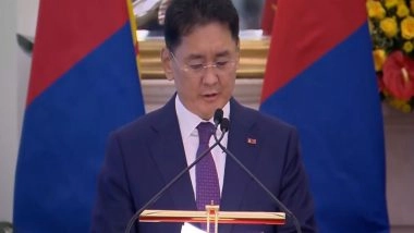 World News | Mongolia Prepares to Operate Charter Flights to New Delhi, Amritsar to Expand Ties: President Ukhnaa