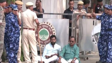 India News | Bihar: JD(U) MLA Gopal Mandal Sits on Dharna Outside CM's House for Election Ticket