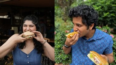 Business News | Is This India's New Foodie Duo? Anshula & Kullu Hunt for the Creamiest Sandwiches