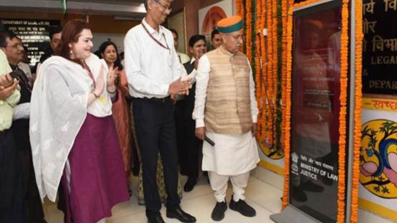 India News | Union Minister Arjun Meghwal Inaugurates 'Live Cases' Dashboard to Strengthen Transparency, Efficiency in Legal Case Management