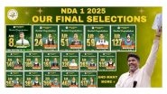 Business News | NDA 1 2025 Cut-Off Trends Revealed -- Doon Defence Dreamers Emerges as India's Leading NDA Coaching Institute