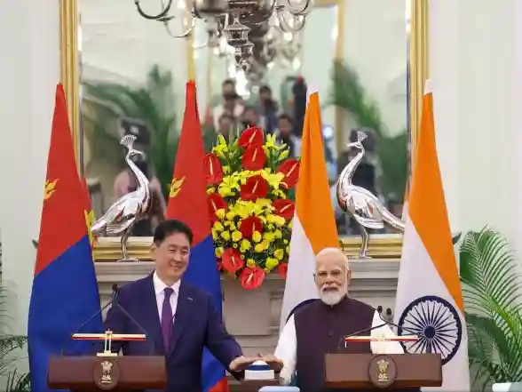 World News | India Signs MoU with Mongolia to Boost People-to-people Ties, Announces Free E-visas