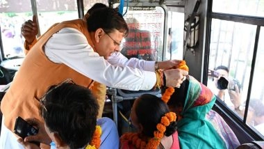 India News | Uttarakhand CM Dhami Flags off 32 Devotees to Gangotri Dham Under Matr-Pitru Teerthatan Yojana