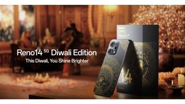 Business News | Oppo Reno 14 Diwali Edition Review: Bringing Much-needed Glow This Festivity?