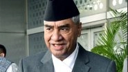 World News | Former Nepali PM Deuba Demands Assurance of Security for March Election as He Appears in Public After Gen-Z Revolution