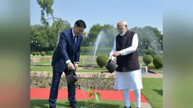 World News | PM Modi, Mongolian President Plant Saplings Under 'Ek Ped Maa Ke Naam' Initiative
