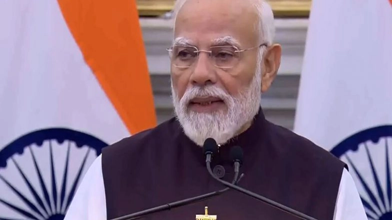 India News | PM Modi Expresses Grief over Jaisalmer Bus Fire Tragedy; Announces Ex-gratia of Rs 2 Lakh for Kin of Deceased