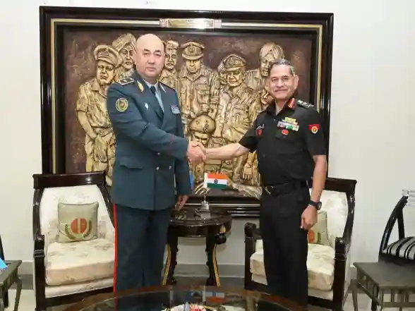 World News | Army Chief General Upendra Dwivedi Meets Kazakhstan Counterpart, Reaffirms Defence Partnership