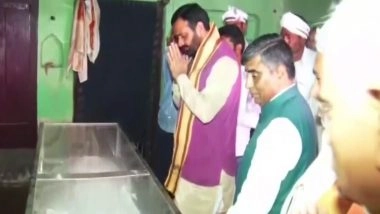 India News | Haryana CM Saini Meets Family of ASI Who Was Found Dead in Rohtak