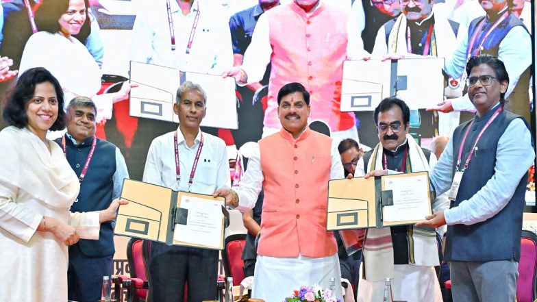 India News | Madhya Pradesh Govt Signs Two MoUs for Road Safety Management