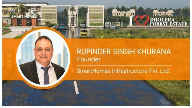Business News | SmartHomes Infrastructure to Develop 1,500 Plus Branded Residences in Dholera's First Forest-Themed Mixed-Use Township