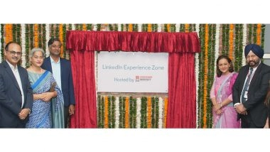 Business News | India's First 'LinkedIn Experience Zone' Launched at Chandigarh University to Enhance Students' Career Prospects Through Strong Professional Profile Building