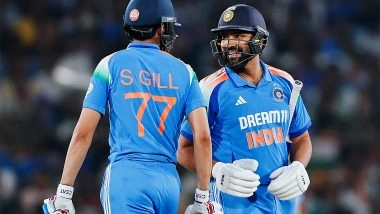 Sports News | New ODI Captain Shubman Shares Warm Hug with Rohit as Team Departs for Australia Series