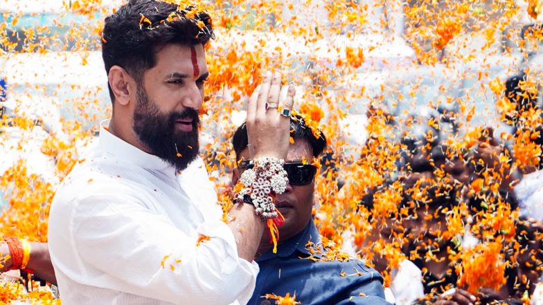 India News | Chirag Paswan's LJP (RV) Announces List of 14 Candidates for Bihar Assembly Polls