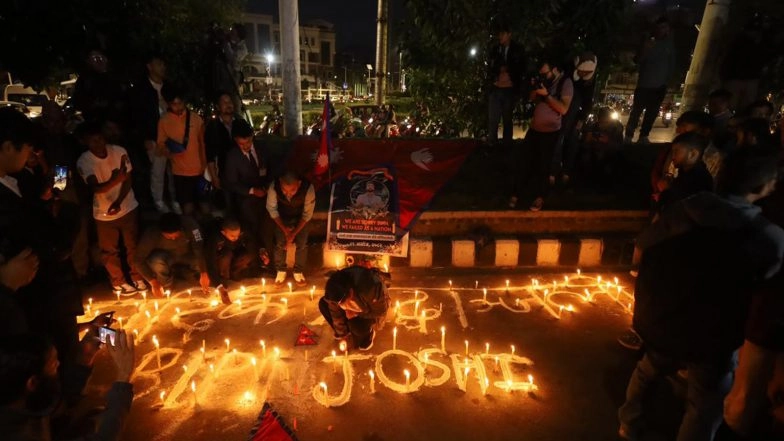World News | Nepal Holds Candlelight Vigil for Bipin Joshi, Student Killed in Hamas Custody
