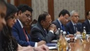 World News | NSA Ajit Doval Holds Security, Defence Talks with Kyrgyz Counterpart in Bishkek