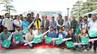 India News | Himachal CM Flags off 18 E-taxis Under Rajiv Gandhi Swarozgaar Start-up Yojna