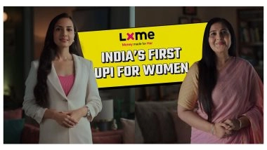 Business News | Lxme Launches India's First UPI for Women 'LxmePay'