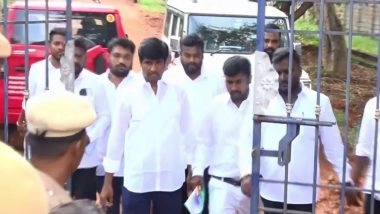 India News | Karur Stampede: TVK Leaders Mathiyazhagan, Paunraj Released from Prison After Court Refused to Extend Judicial Custody
