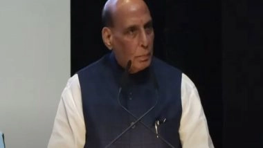 India News |  Defence Minister Rajnath Singh Hails DRDO for Developing Indigenous Military Combat Parachute System