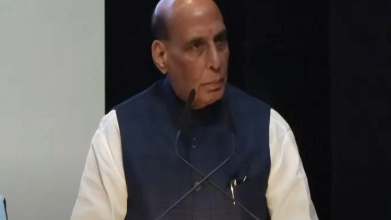 India News |  Defence Minister Rajnath Singh Hails DRDO for Developing Indigenous Military Combat Parachute System