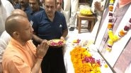 India News | Uttar Pradesh CM Yogi Adityanath Pays Solemn Tribute to Sant Shiromani Sai Chanduram