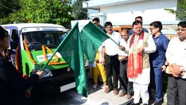 India News | Uttarakhand: CM Dhami Flags off Nine Ambulances in Khatima