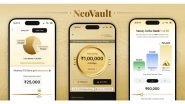 Business News | NeoFinity Introduces NeoVault -- India's First Gold Account Offering 5% Higher Returns on Digital Gold Investments