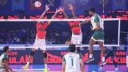 Business News | Bengaluru Torpedoes Edge Calicut Heroes in Five-Set PVL Battle