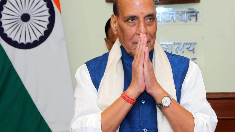 India News | Rajnath Singh Chairs Committee Meeting for Ministry of Defence; Emphasises Self-reliance