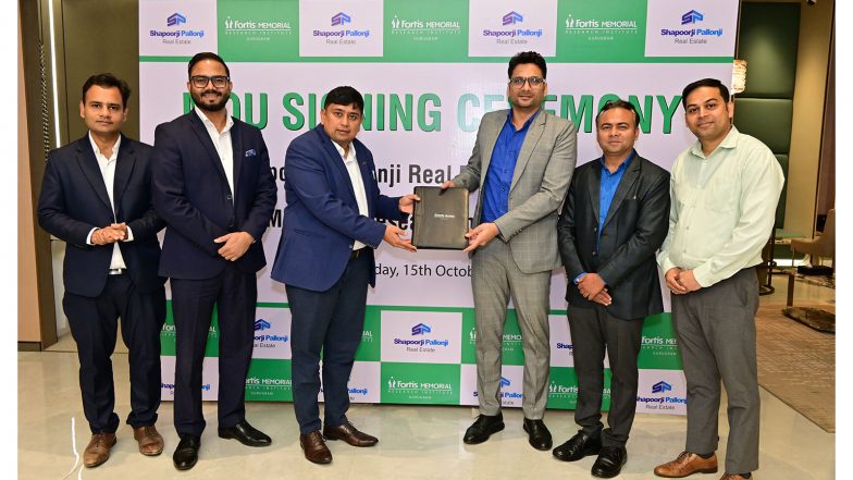 Business News | Shapoorji Pallonji Real Estate Partners with Fortis Memorial Research Institute to Offer Healthcare Services for Home Buyers