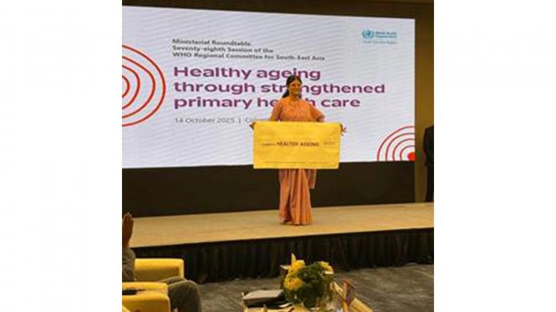 India News | India Renews Commitment to Healthy Ageing at 78th Session of WHO Regional Committee of South-East Asia