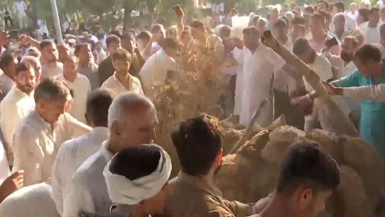 India News | Haryana: Rohtak ASI Sandeep Lathar Cremated in Jind
