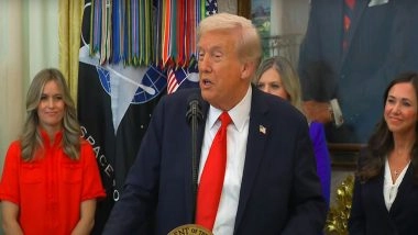 World News | Trump Unveils Measures to Cut IVF Costs with Insurance, Drug Discounts