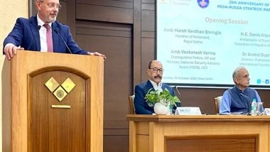 World News | Ambassador Alipov Highlights Key Achievements as India-Russia Mark 25th Anniversary of Strategic Partnership