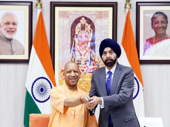 Business News | Uttar Pradesh Shows Success Model of Resilient Farming, Says World Bank President Ajay Banga