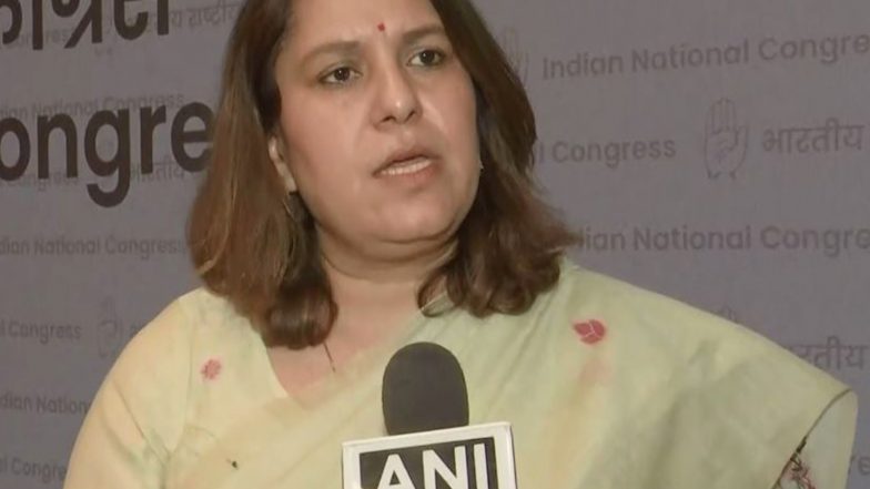 India News | Cong's Supriya Shrinate Alleges Disproportionate Increase in Assets of Nishikant Dubey's Wife