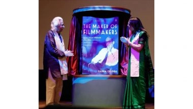 Business News |  Adoor Gopalakrishnan Launches Radha Chadha's 'The Maker of Filmmakers' at FTII Pune, Alongside Eminent Alumni and Filmmakers