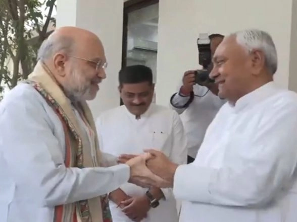 India News | Amit Shah Meets CM Nitish Kumar Ahead of Bihar Polls