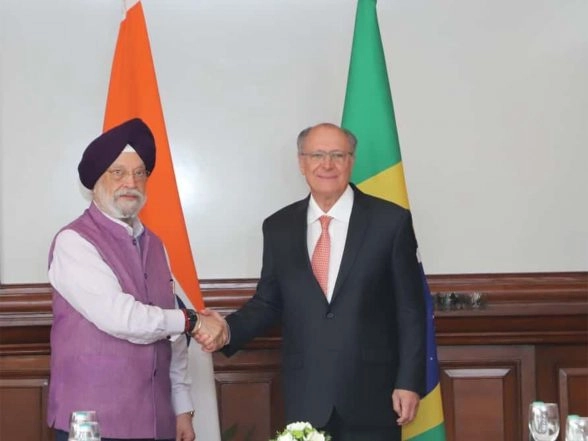 Business News | Hardeep Puri Meets Brazil Minister to Expand Trade and Energy Cooperation