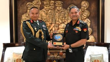 World News | India-Nepal Discuss Strengthening Defence Cooperation, Reaffirm Commitment to Regular Defence Dialogue