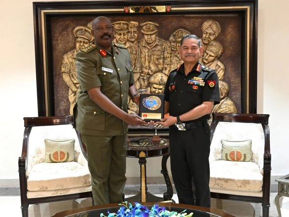 World News | India-Uganda Discuss Enhancing Defence Cooperation Through Professional Military Education