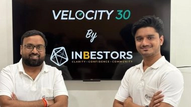 Business News | Velocity 30 by Inbestors: When Confidence Meets Momentum in the Market