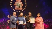 Business News | Lucknow's GD Goenka Public School Tops CBSE Rankings, Sarvesh Goel Felicitated Udyami Ratna
