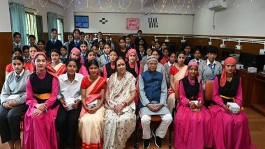 India News | Himachal Governor Extends Diwali Greetings During Visit to Nari Sewa Sadan and Balika Ashram at Mashobra