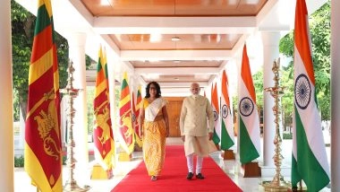 World News | PM Modi Discusses Women Empowerment, Welfare of Fishermen with Sri Lankan Counterpart