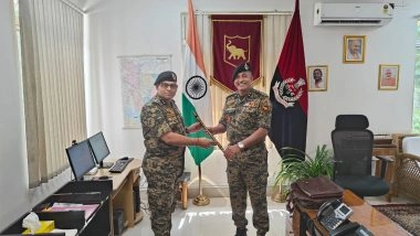India News | AK Chakraborty Takes over as IG BSF Tripura