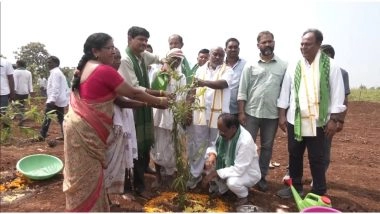 India News | Empowering Telangana's Tribal Artisans: Green India Challenge Organises Bamboo Plantation Drive in Adilabad