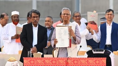 World News | Bangladesh's Political Parties Sign Post-uprising Reform Agendas